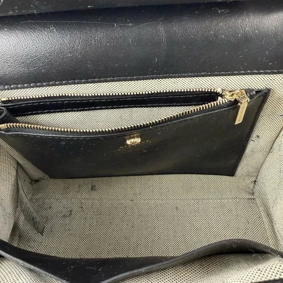 2019 Versace Black Palazzo Empire Crystal Baroque embellished Medusa Women's Bag - Picture 8 of 8